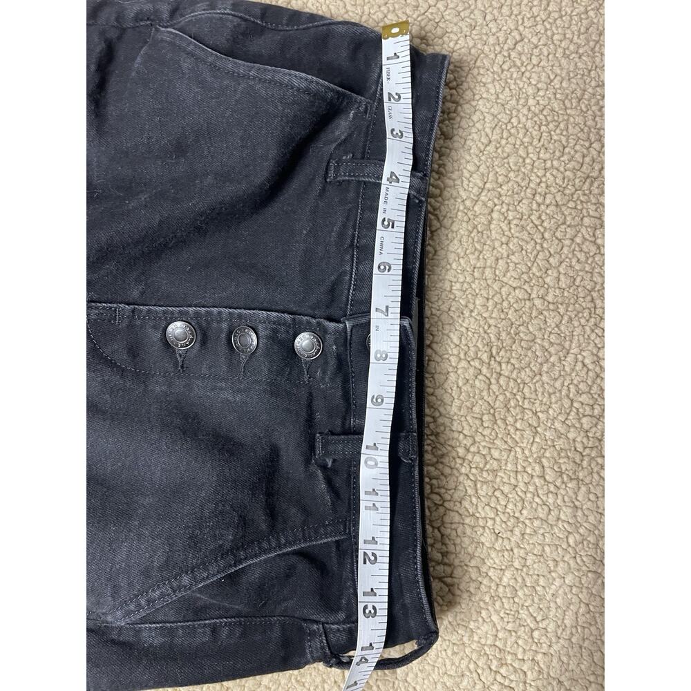 Everlane Womens The Wide Leg Jean 27 Black Ankle Length High Rise Boho - Picture 13 of 14